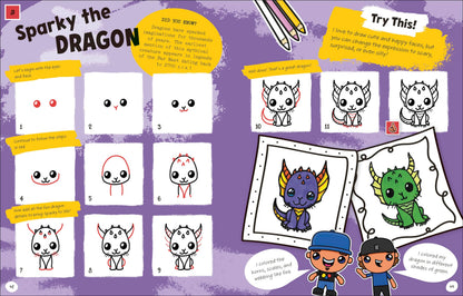 Draw with Art for Kids Hub Animals Paperback Jensen, Rob Art for Kids Hub