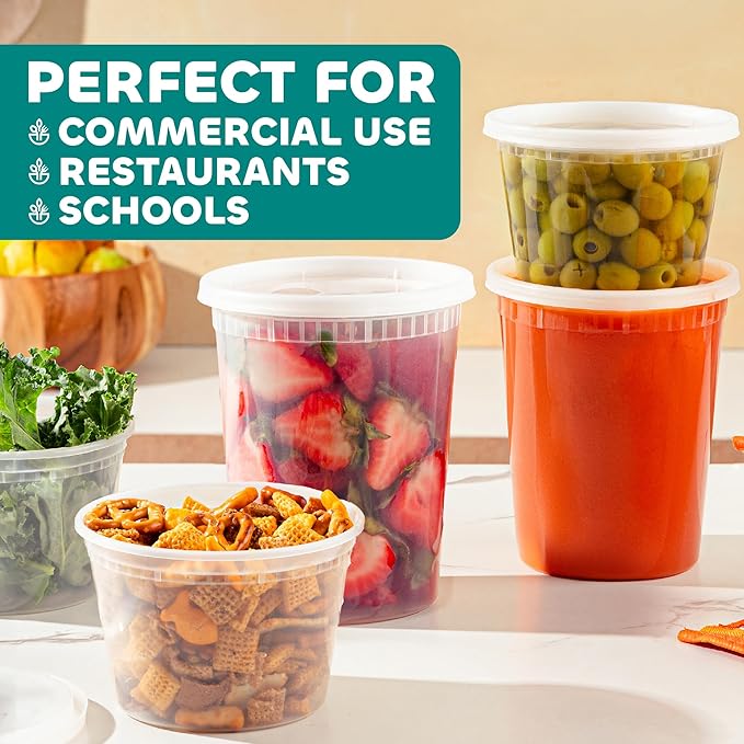 JoyServe Deli Food Containers