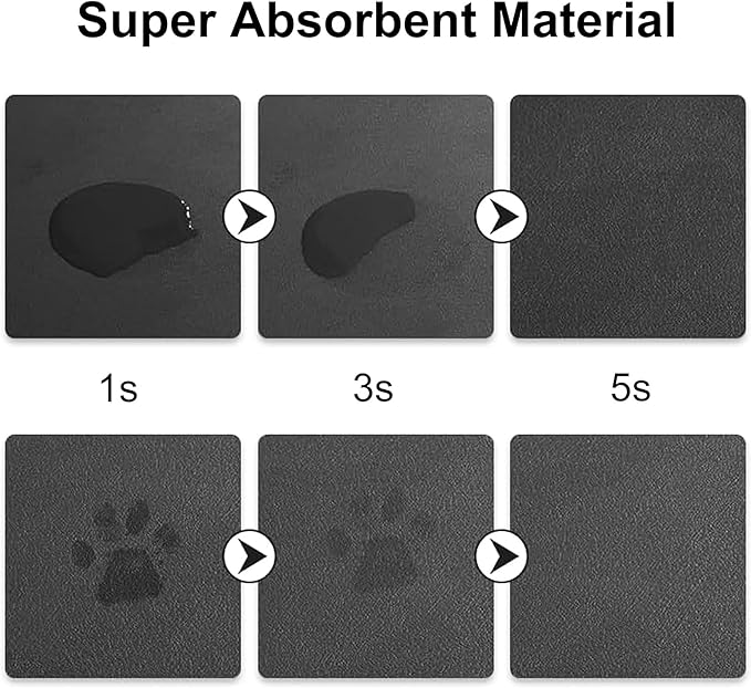 Kitchen Sink Splash Guard Faucet Mat -1 PC Super Absorbent Fast Drying Mat Sink