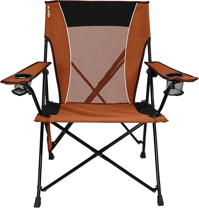 Kijaro Dual Lock Chair Color: Victoria Desert Orange
