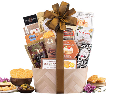 Wine Country Gift Baskets Sweet and Savory Gift Basket Gift for Women, Men, College, Appreciation, Thank You, Birthday, Corporate, Get Well, Sympathy Care, Teacher and more