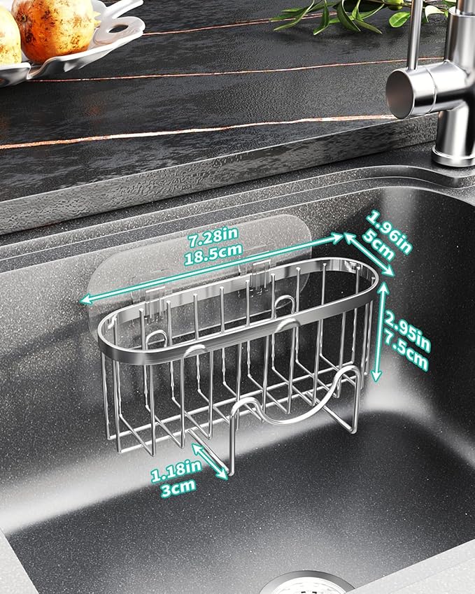 HapiRm Kitchen Sponge Holder for Sink
