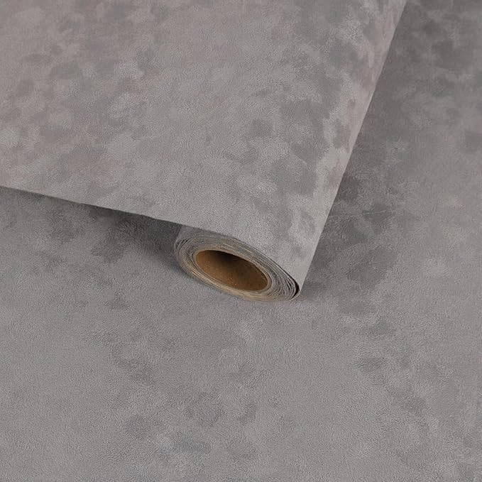 Gray Self Adhesive Velvet Flock Liner Contact Paper