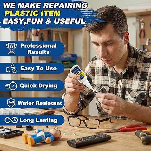 Plastic Glue 100g for Model, 3D Printing Repair, Legos & Miniatures,