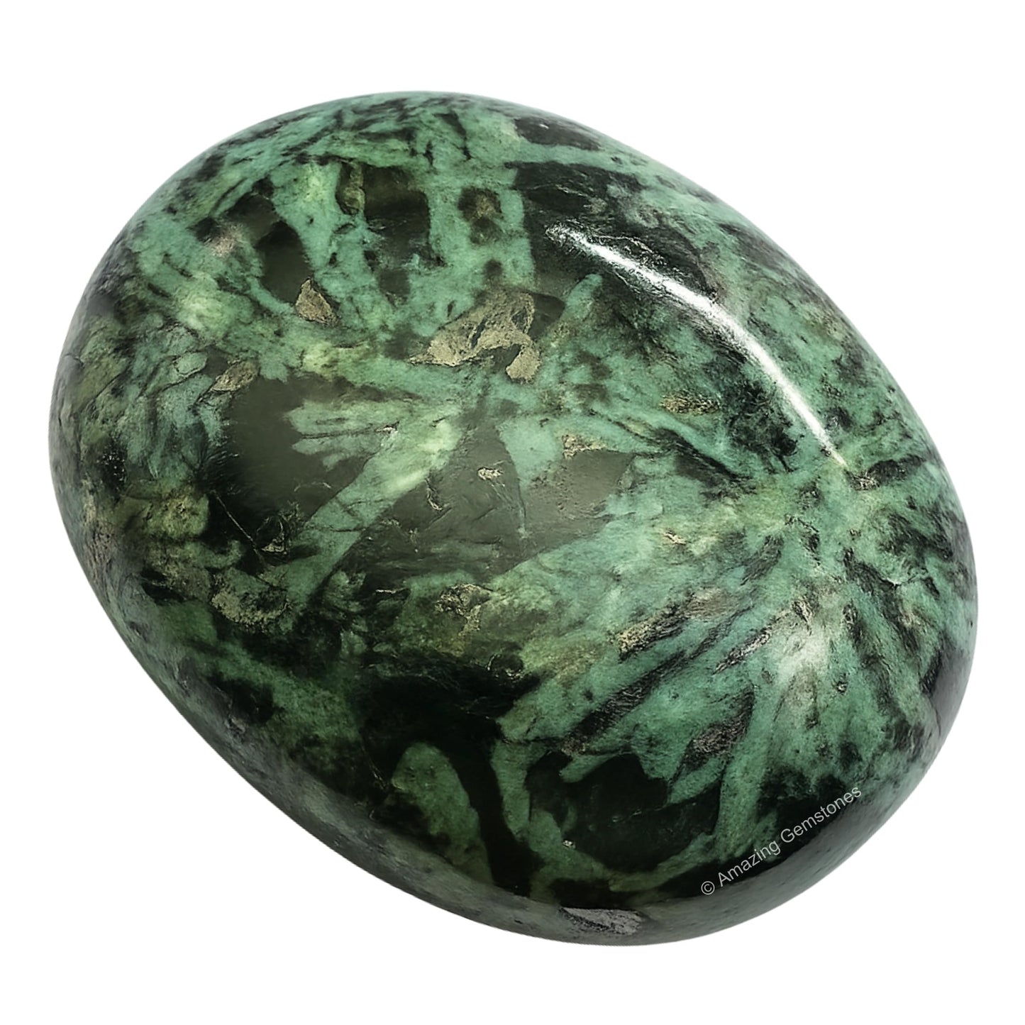 Amazing Gemstone Flower Stone Crystals and Healing Stones - Large Palm Stone Crystals Piedra - Crystal for Good Luck,Balanced Positive Energy,Meditation - Unique Stocking Stuffers and Birthday Gifts