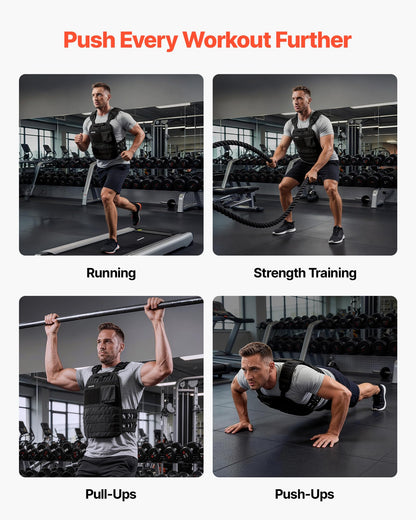 VEVOR Curved Weight Vest Plates, 8.75 LB Pairs, Premium Steel Tactical Weighted Plates for Vest, Ergonomic Design, for Strength Endurance Training, Running, Jogging, Fitness, Heavy Workouts