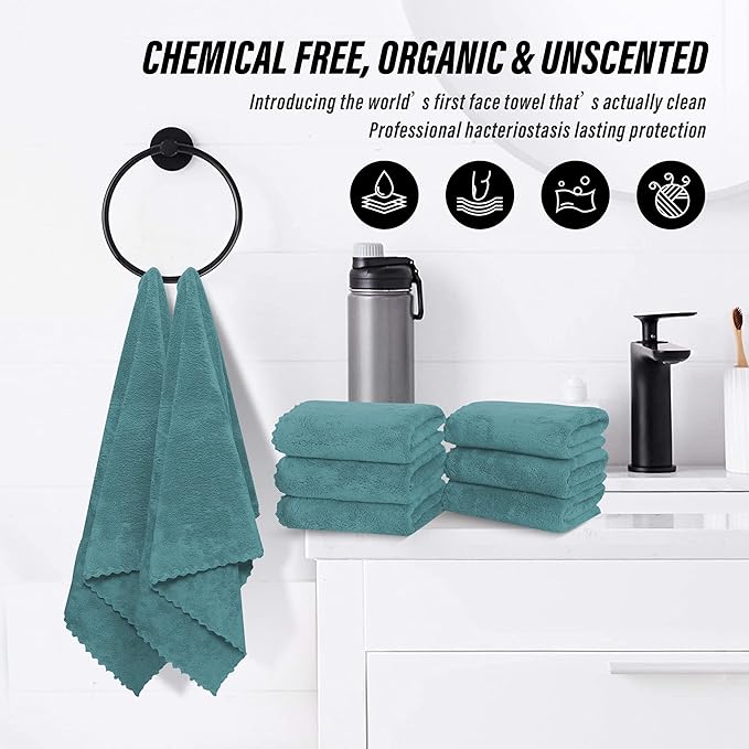 MOONQUEEN 6 Pack Premium Hand Towels
