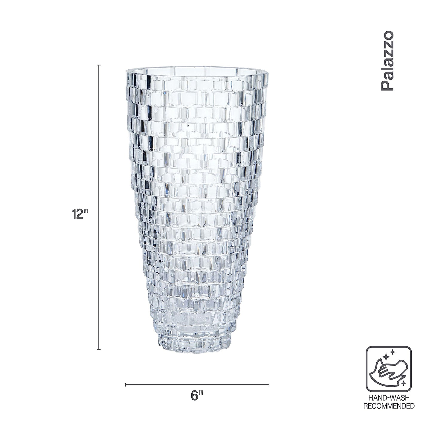Mikasa Palazzo 12-Inch Crystal Vase