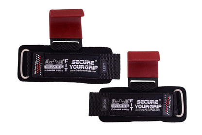 Weight Lifting Hooks Heavy Duty Lifting Wrist Straps Pull Ups Deadlift Straps Power Lifting Grips Padded Workout Straps for Weightlifting Gym Gloves for Men & Women Premium Workout Equipment