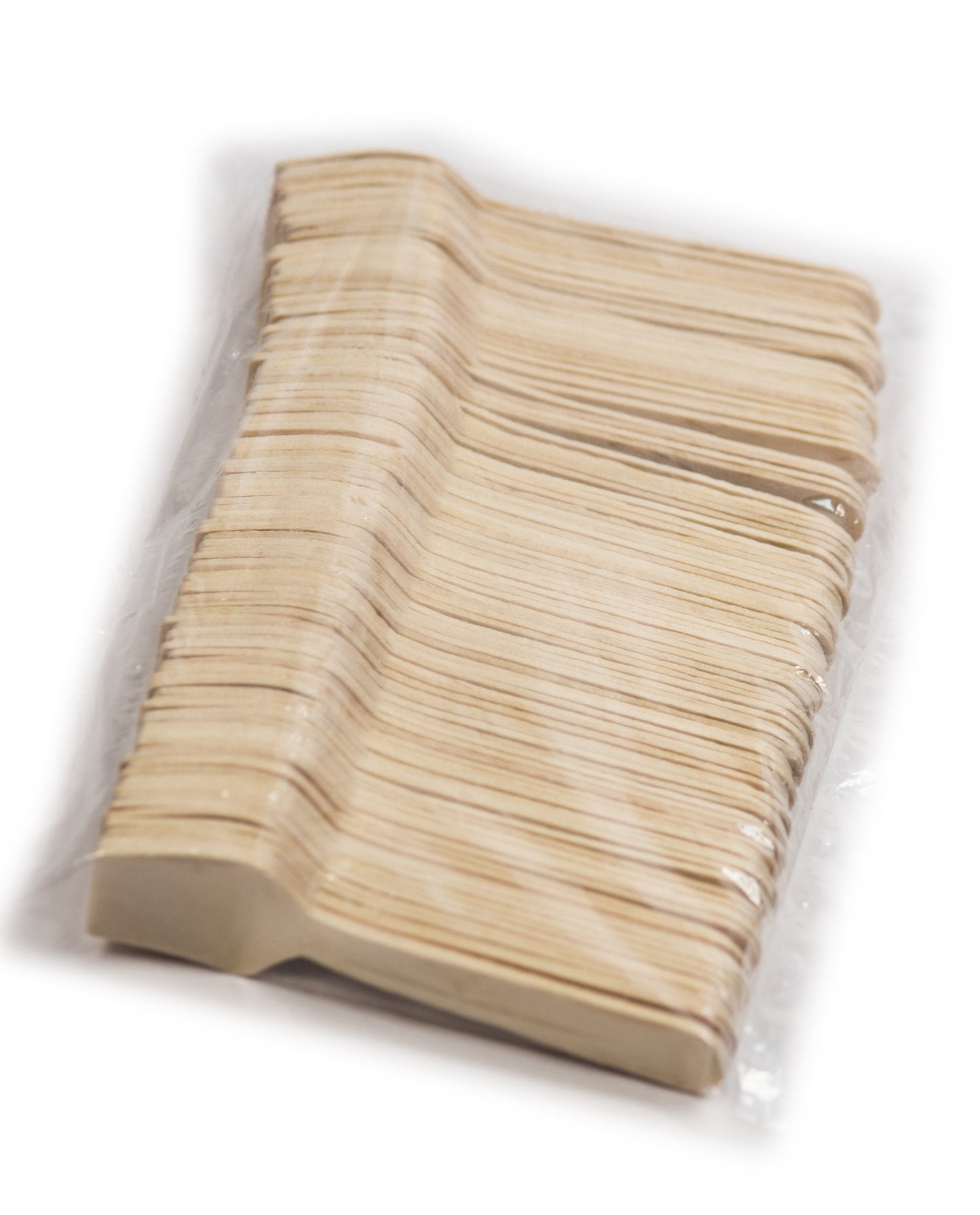 Perfect Stix Green Wooden Square Compostable Cutlery Taster Spoon With Concave, 3-1/2" Length, 1000ct