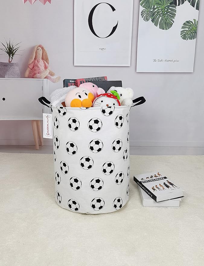 QUEENLALA Large Storage Basket, Laundry Hamper/Bathroom/Home Decor/Collapsible