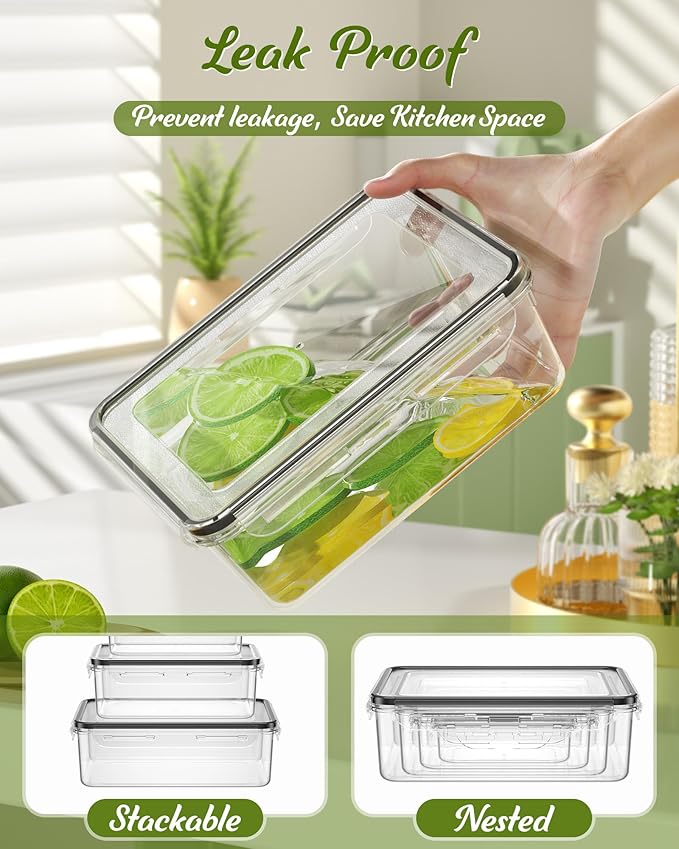 50 Piece Food Storage Containers