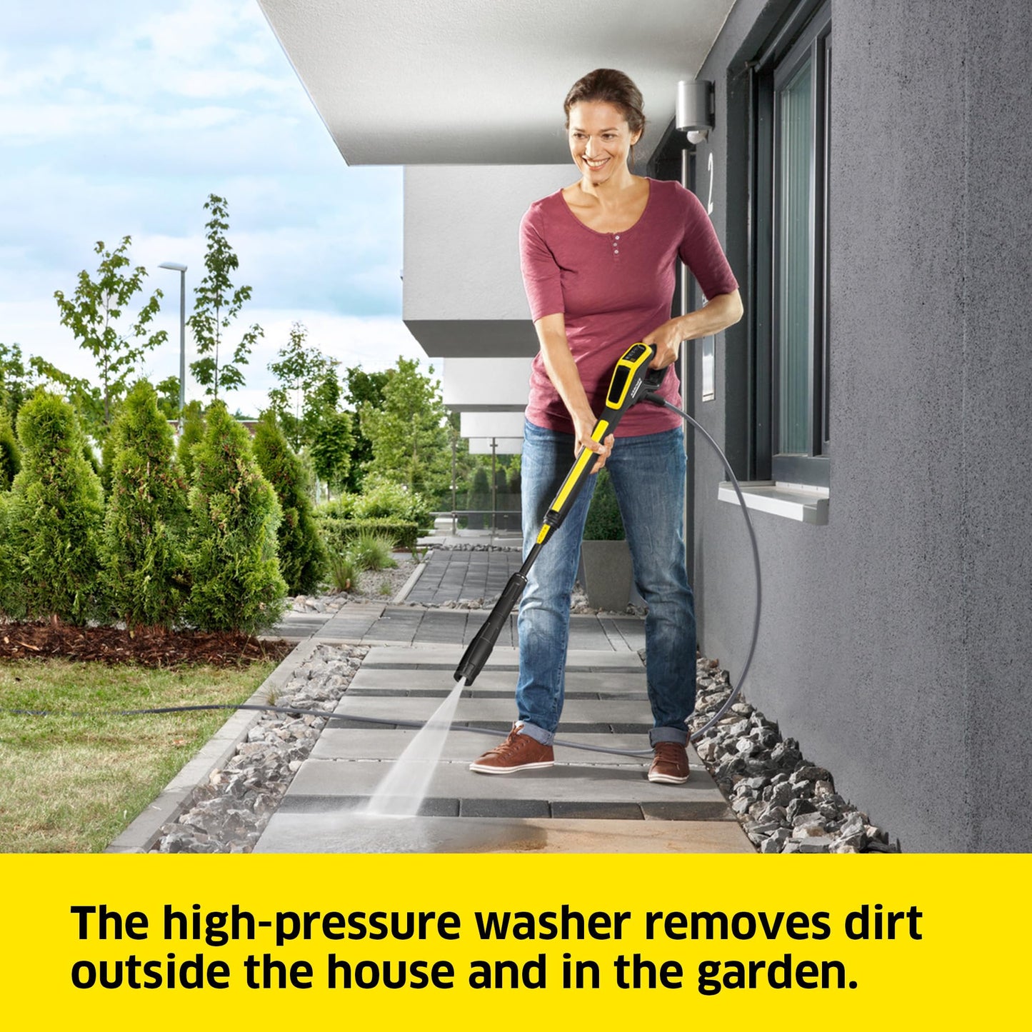 Kärcher K 4 Power Control Flex Car & Home Pressure Washer, Pressure: max. 130 bar, Flow Rate: 420 l/h, Area: 30 m²/h, Water Filter, Weight: 11.5 kg, Dirt Blaster, Spray Lance, incl. Home Kit & Car Kit