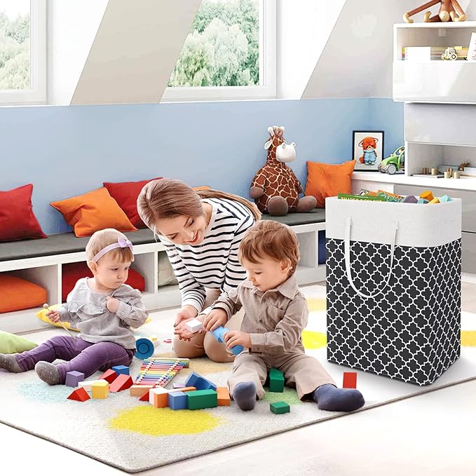 StorageRight Laundry Basket Hamper Large Collapsible Laundry Hamper