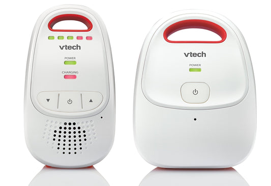VTech BM1000 Digital Audio Baby Monitor, Parent Unit with Rechargeable Battery, Long Range, Digital Wireless Transmission, Baby Monitor with Crystal-Clear Sound, Plug & Play, Sound Indicator & Alerts