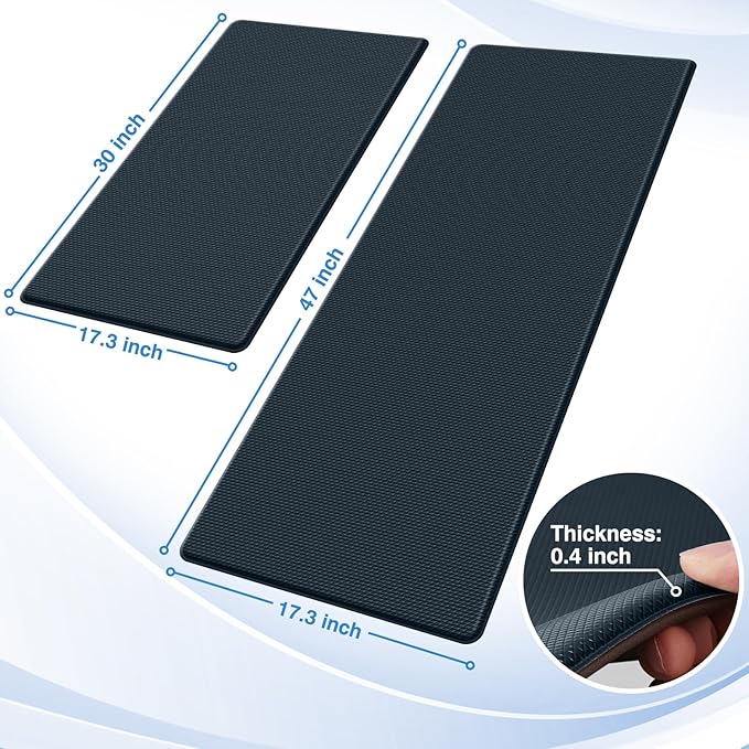 StepRite Kitchen Mats, Cushioned Anti Fatigue Kitchen Mats