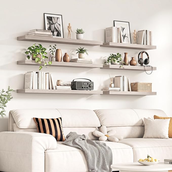 Fun Memories 40Inch Floating Shelves