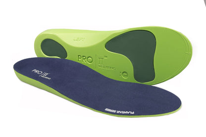 PRO 11 WELLBEING Plantar Series Orthotic Insoles Fallen Arches, Plantar Fasciitis, with Arch Support (5/6.5 UK S)