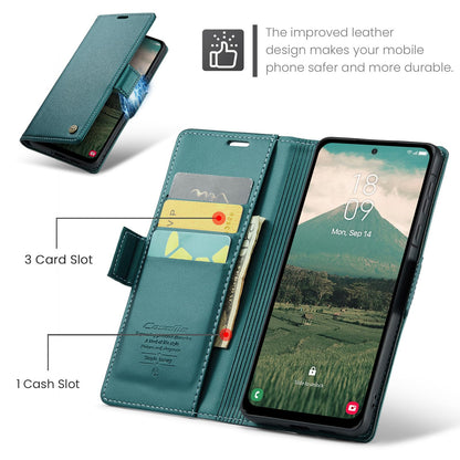 Phernykas Cover for Samsung Galaxy A56 Wallet Case with Card Holder, Kickstand RFID Blocking Magnetic Closure Shockproof Protective PU Leather Case for Samsung A56 Flip Wallet - Green
