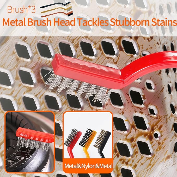 20 PCS Crevice Cleaning Brush Set