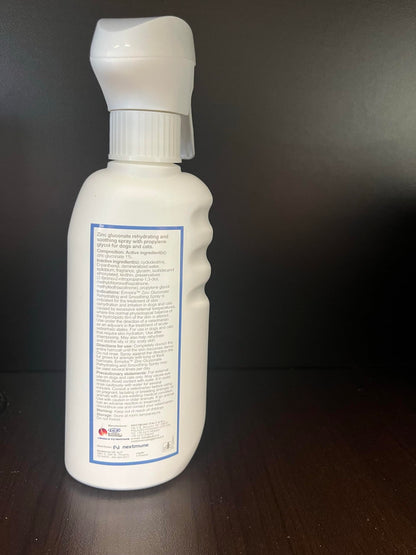 ICF Ermidrà® Spray Waterless Dry Shampoo Moisturising Wash for Dogs & Cats Itchy Dry Smelly or Allergy Prone Sensitive Skin 300 ml