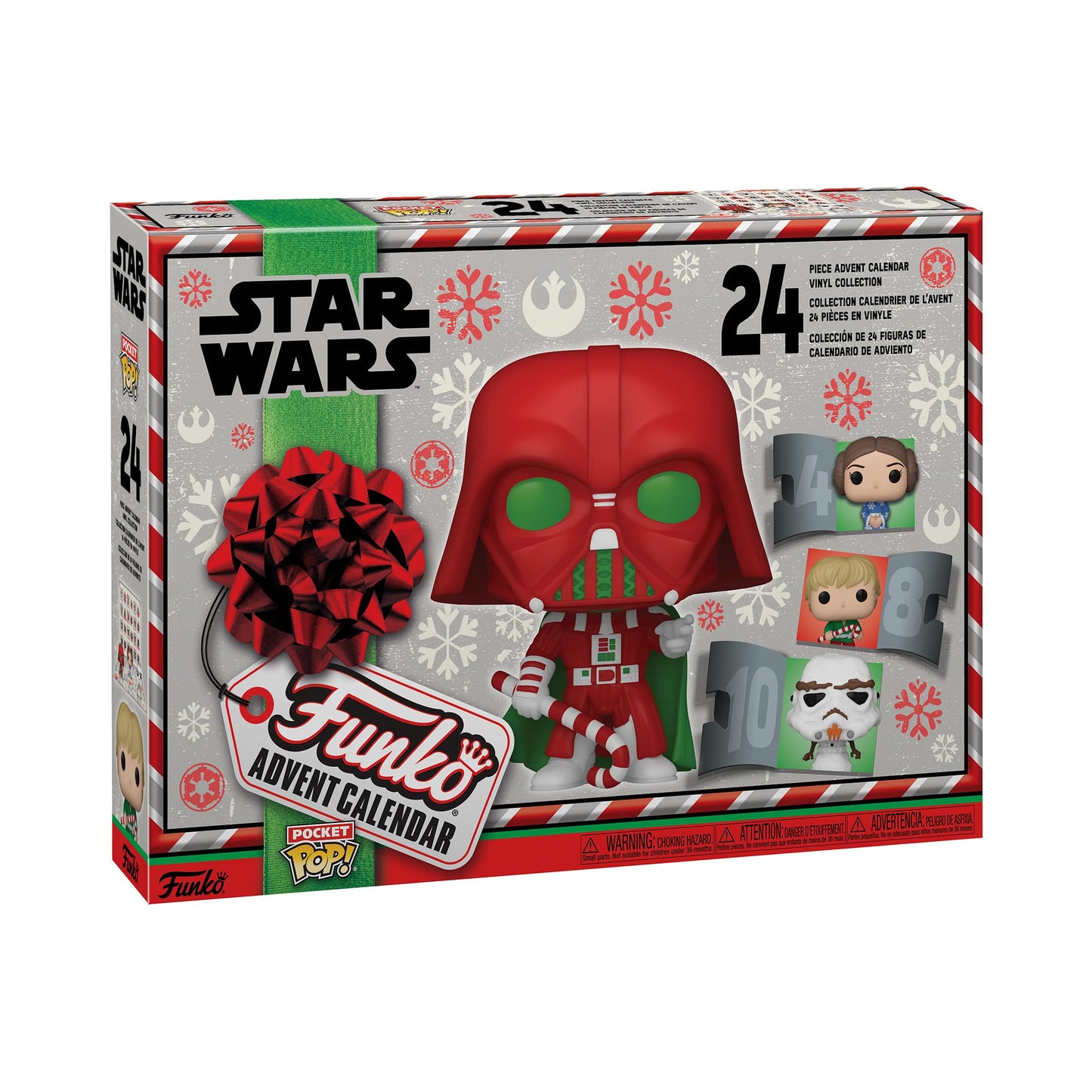 Funko Advent Calendar: Star Wars Holiday - Darth Vader - 24 Days Of Surprise - Collectable Vinyl Mini Figures - Mystery Box - Gift Idea - Holiday Xmas for Girls, Boys & Kids - Christmas Countdown