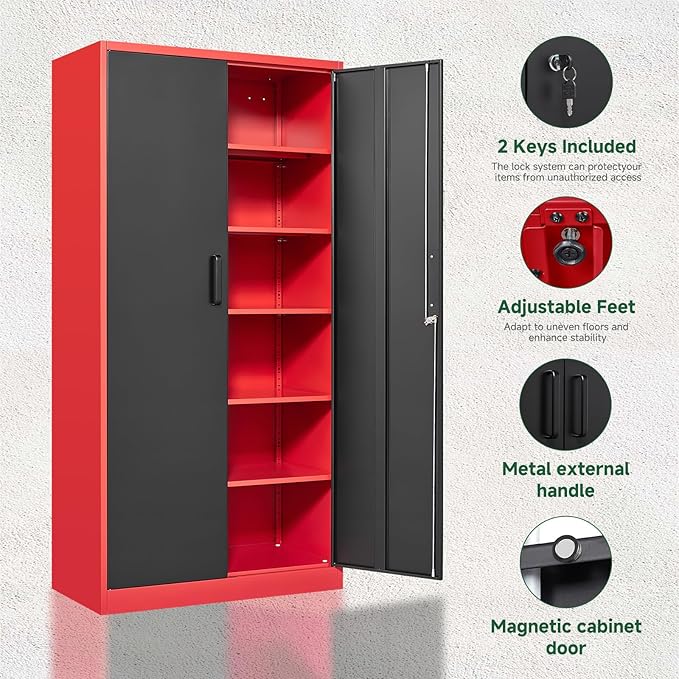 Letaya Metal Garage Storage Cabinets