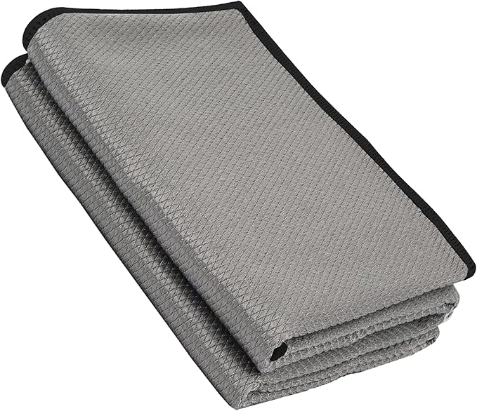 Idea Home Premium Microfiber Cleaning Cloth Ultra Absorbent Streak and Lint