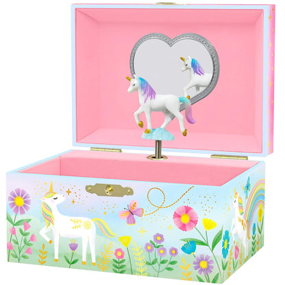 Musical Unicorn Jewellery Box - Gifts for Girls Age 4-6, 15.2 x 11.8 x 8.9 cm