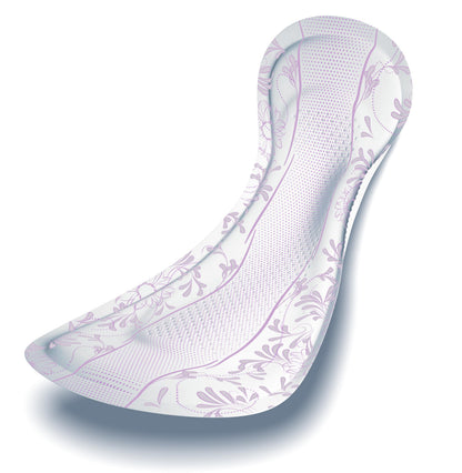48 x Tena Lady Discreet Maxi Night Incontinence Pads for Women, 8 Packs of 6, with Medium to Heavy Bladder Weakness, Specifically Designed for Night Time Protection with Wider Back and Extra Length