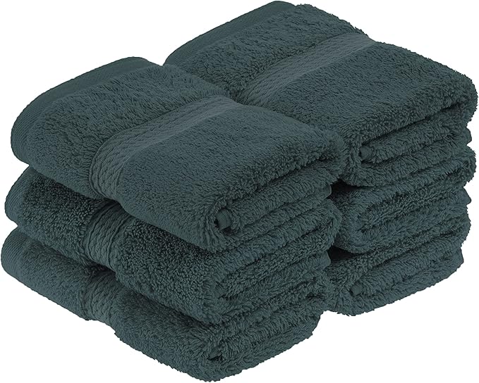 Superior Solid Egyptian Cotton Face Towel Set