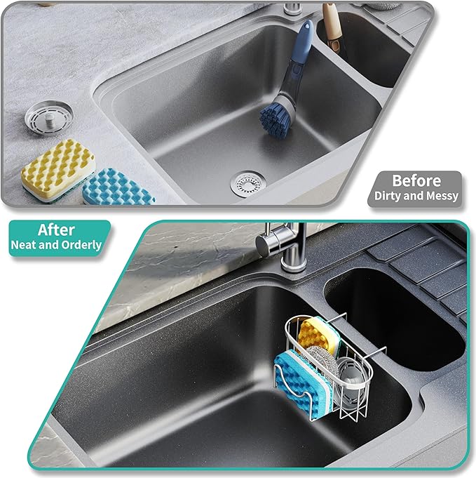 HapiRm Sponge Holder for Kitchen Sink