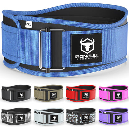 Weight Lifting Belt for Men and Women,Performance Auto-Locking Weightlifting Belt for Cross Training, Functional Fitness,Squats and Deadlift Contoured Weight Belts (Medium, Navy Blue)