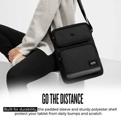 Solo New York Ludlow Universal Tablet Sling Tote, Black, One Size, Ludlow Universal Tablet Sling Bag