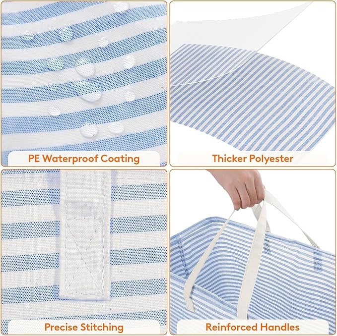 Lifewit 1 Pack Laundry Hamper Large Collapsible Laundry Baskets, Freestanding