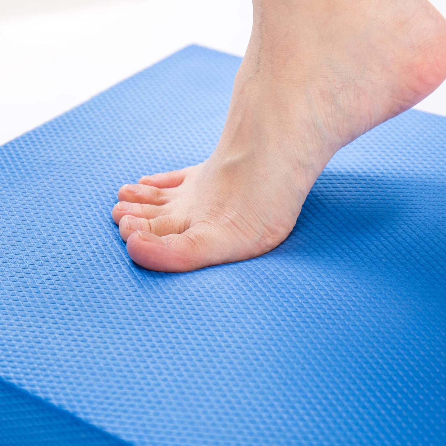 Stability Trainer Pad - Foam Balance Exercise Pad Cushion for Therapy, Yoga, Dancing Balance Training, Pilates,and Fitness (Blue c)