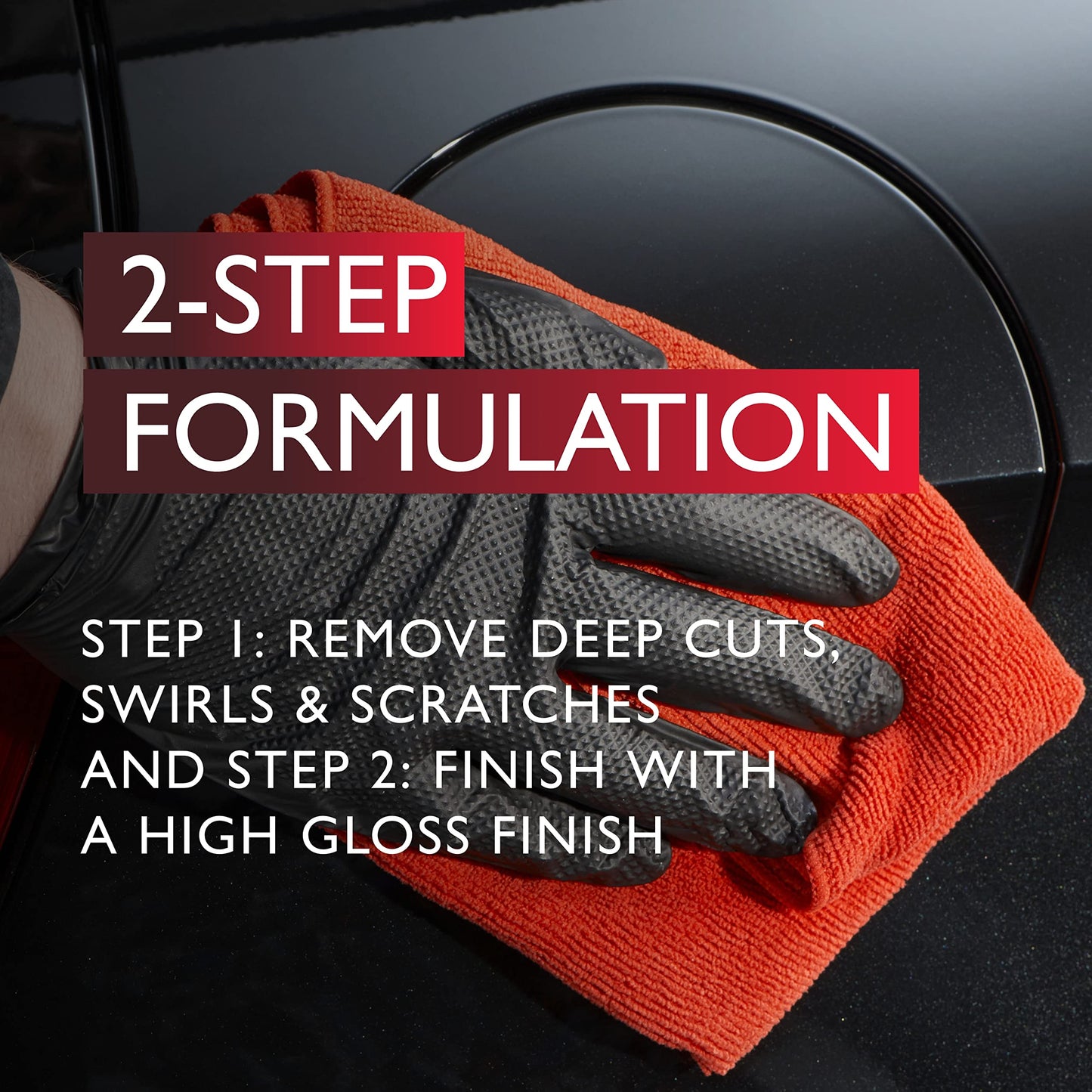 Autoglym Scratch Removal Kit For Car Paintwork - Includes Scratch Remover, Super Resin Polish, Hi-Tech Finishing Cloth, and Scratch Removal Applicator