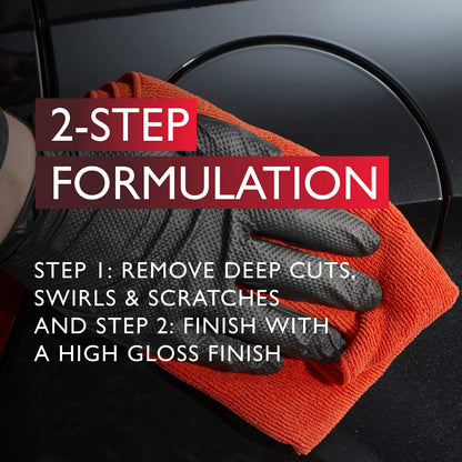 Autoglym Scratch Removal Kit For Car Paintwork - Includes Scratch Remover, Super Resin Polish, Hi-Tech Finishing Cloth, and Scratch Removal Applicator