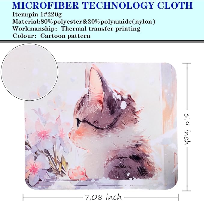 6 Pack Premium Microfiber Cleaning Cloths