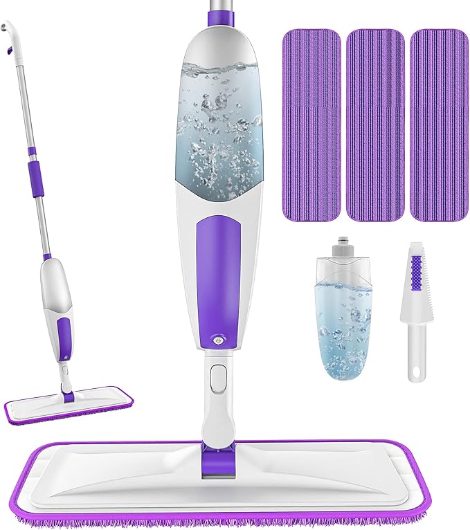 Microfiber Spray Mops for Floor Cleaning