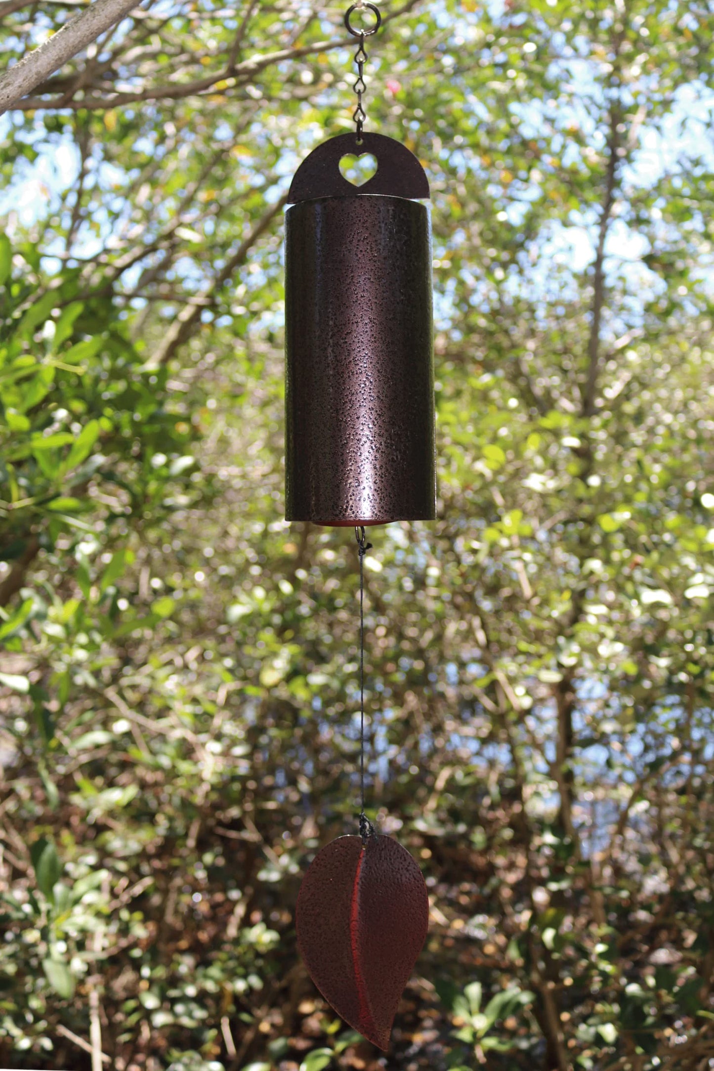 Wind Chimes for Outside Deep Tone Memorial Wind Chime Outdoor Deep Resonance Serenity Bell Copper Wind Bell Sympathy Gift Garden Decor Home Decoration 28 Inch Large