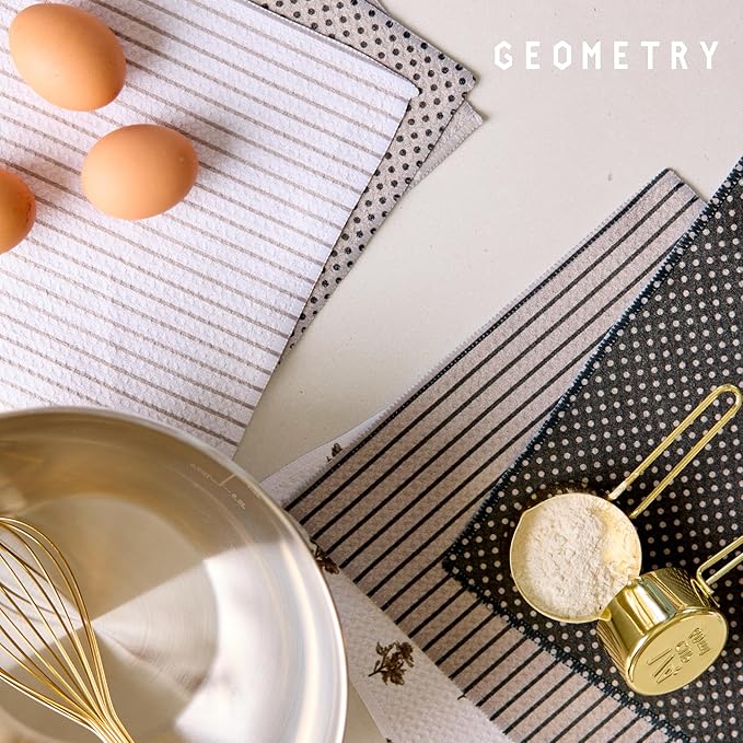 GEOMETRY Dishcloth – Evergreen Collection – Quick-Dry, Ultra-Absorbent
