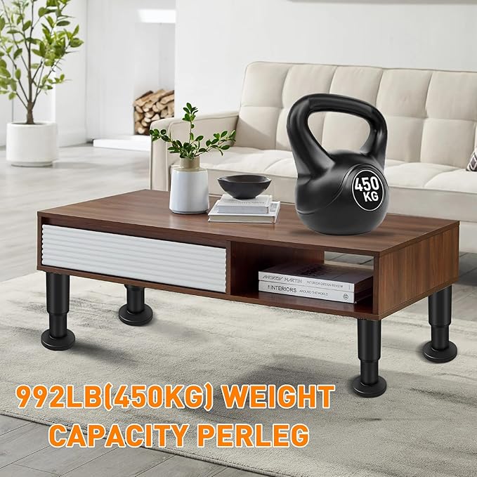 4 Pcs Adjustable Furniture Legs