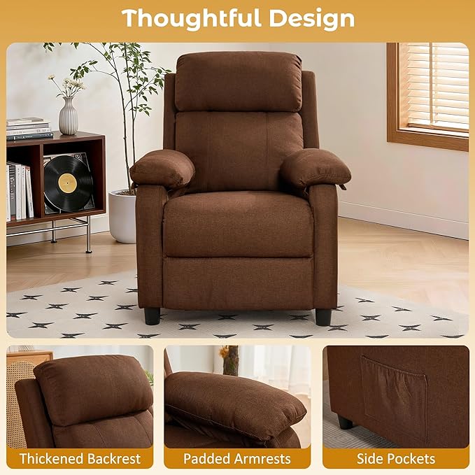 Korser Recliner Chair, Reading Chair