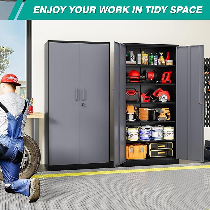 SISESOL Metal Storage Cabinet