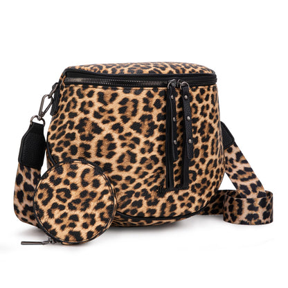 Montana West Large Crossbody Bags for Women Bum Bag Sling Purse with Adjustable Strap
