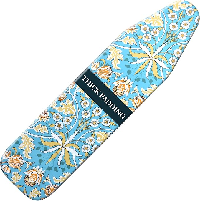 Ironing Board Cover and Pad, Standard Size, Stain-Resistant & Wrinkle-Free