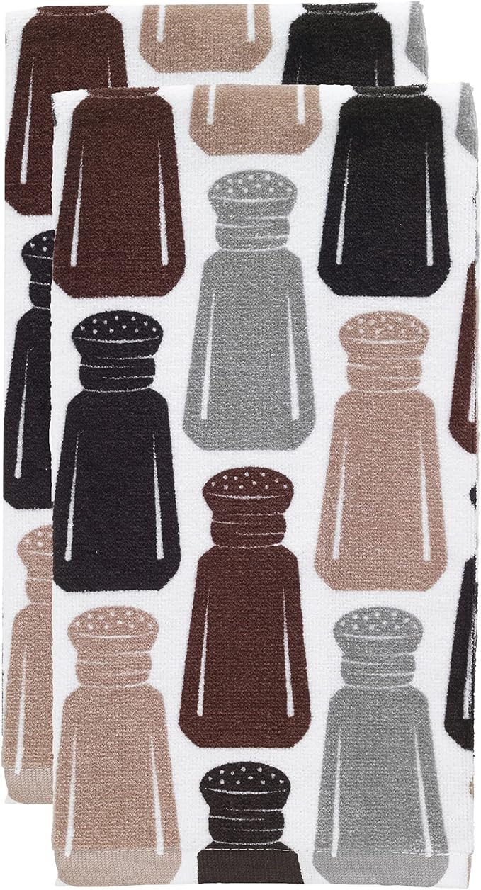 T-Fal Fiber Reactive Print Kitchen Towels: Highly Absorbent, Super Soft