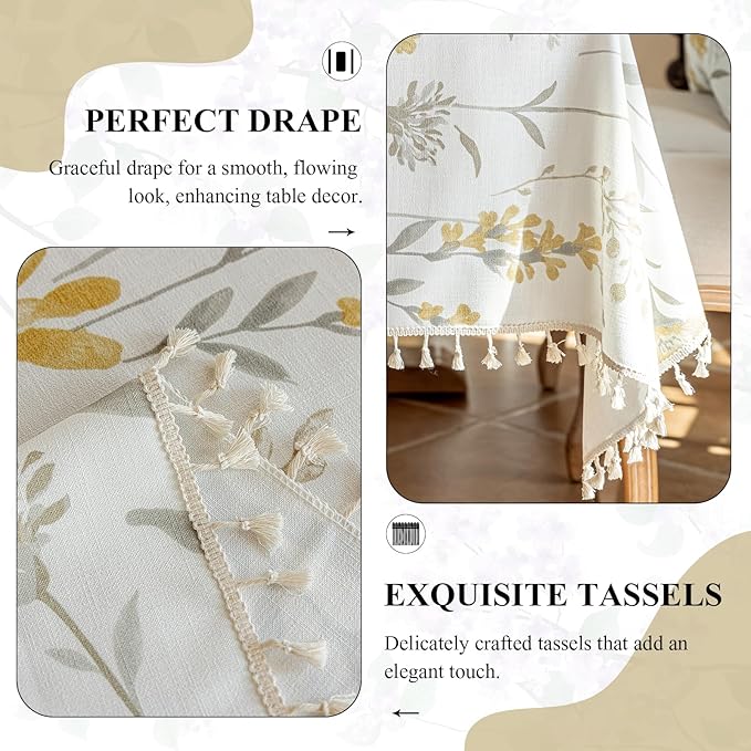 VClife Soft Rectangle Tablecloth