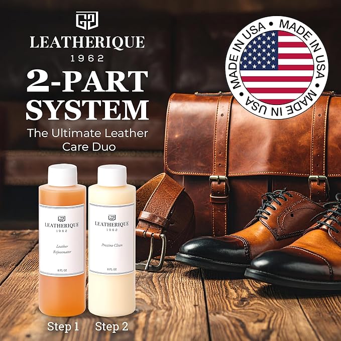 Leather Care & Preservation Set - 16 oz | Leatherique Rejuvenator Oil &